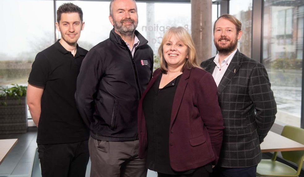 New appointments at Exeter Science Park. L-R Richard Northcott, Matt Roach, Anne Beadon and David Mo